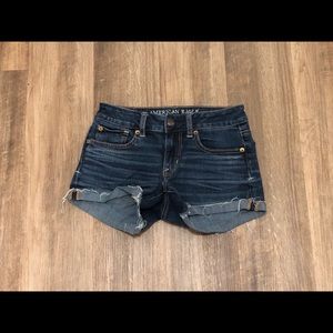 AEO super stretch shortie Jean shorts * 00